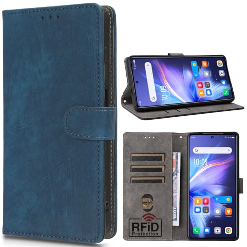 Baifu RFID-Sperrung Cover für Realme GT7 Pro Hülle, Kartenhalter, Ständer, Case Etui für Realme GT7 Pro-005 von Baifu