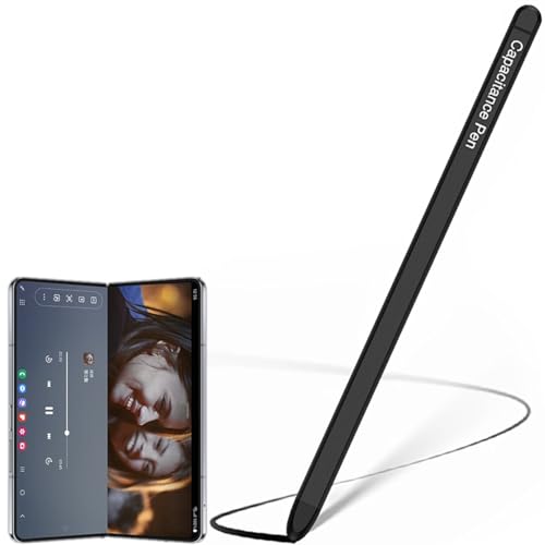 Ersatz Samsung Galaxy Z Fold6 S Pen, Bunte S Stift, Z Fold 6 Slim, Stylus Stift für Samsung Tab A9 + / 23 Ultra, Stylus für Amazon Kindle/Chromebook-Schwarz von Baifu