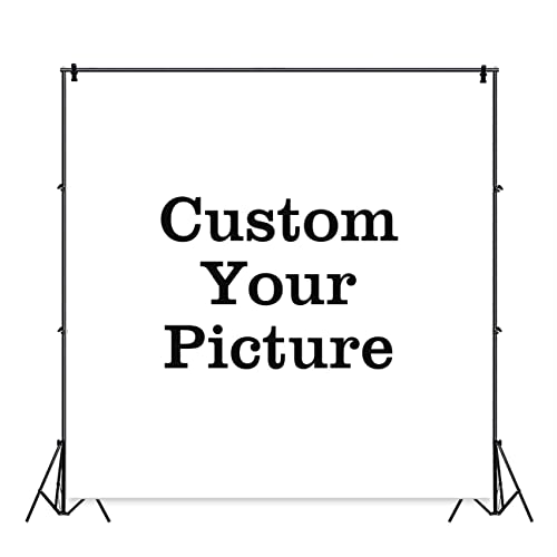 Fotohintergrund personalisiertes 2.2 x 2.2m DIY persönliches Design Druckhintergrund hochladen Event Vinyl Hintergrund für Event Hochzeit Geburtstagsfeier Fotodekoration von Baiyiguiyi