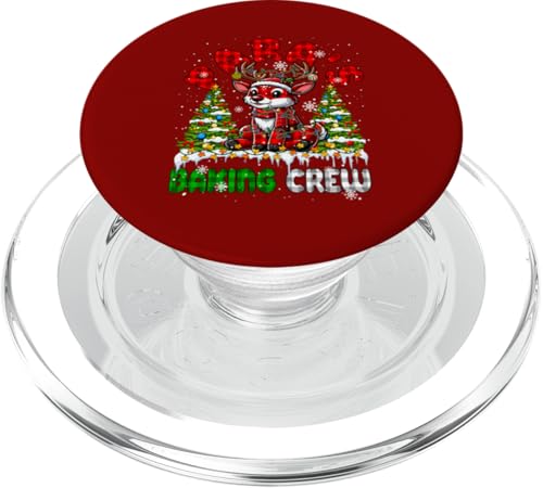 Para's Baking Crew Weihnachtsmann Rentier Xmas Baker Family Group PopSockets PopGrip für MagSafe von Baker Christmas Costume