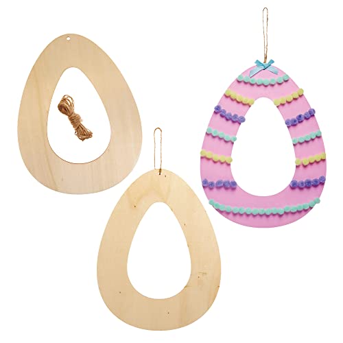 Baker Ross FX494 Ostereier-Holzkränze - 6er-Pack, Osterdekorationen zum Selbermachen für Kinder Baker Ross FX494 Ostereier-Holzkränze - 6er-Pack, Osterdekorationen zum Selbermachen für Kinder von Baker Ross