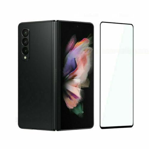 Baker 2 Stück Front Schutzglas für Samsung Galaxy Z Fold 5, Vollabdeckung Panzerglas Schutzfolie 9H Härte, Anti-Kratzen, Anti-Bläschen Displayschutzfolien Panzer Schutz Glas von Baker