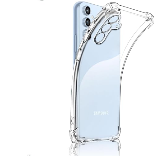 Baker Klar Hülle für Samsung Galaxy Galaxy A02s, [Militärischer Schutz] [Kameraschutz] Stoßfest Kratzfest Transparent Schutzhülle, Dünn Durchsichtige Handyhülle Case von Baker