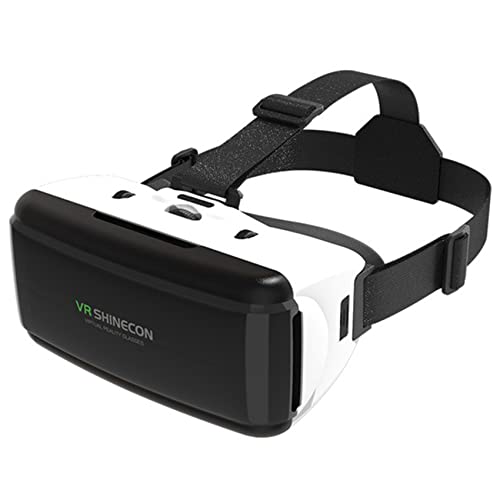 Bakkeny VR Virtuelle RealitäT 3D Brillen Box Stereo VR für Cardboard Headset Helm für IOS Android (G06) von Bakkeny