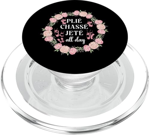 Balletttänzerin Tanzmädchen Ballerina Blume Floral Plié Chassé PopSockets PopGrip für MagSafe von Ballet Dance Girl Ballerina HD0