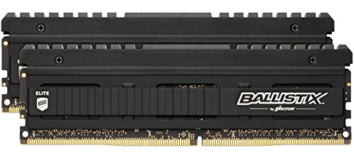 Crucial Ballistix Elite BLE2K8G4D36BEEAK 16GB (8GBx2) Desktop Gaming Speicher Kit (3600 MHz, DDR4, DRAM, CL16) von Ballistix