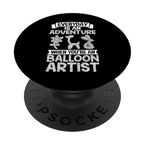 Luftballon-Künstler, professionelle lustige Tiere, drehen PopSockets Klebender PopGrip von Balloon Artist