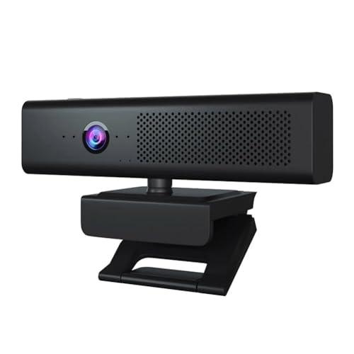 Bamberg 1080P USB Webcam Computerkamera mit HiFi-Lautsprecher Mikrofon Computerkamera Videokonferenzkamera Teile für PC Laptop von Bamberg