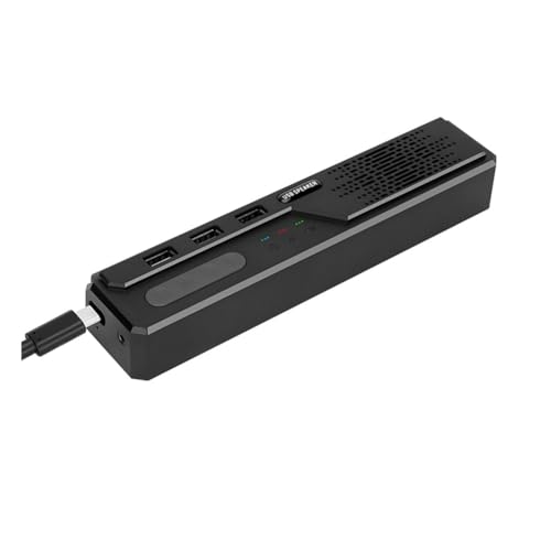 Bamberg PC USB HUB mit Bluetooth-Lautsprecher Multifunktionaler Desktop-Lautsprecher HUB mit Mikrofon- und Lautstärkeregulierungsfunktion von Bamberg