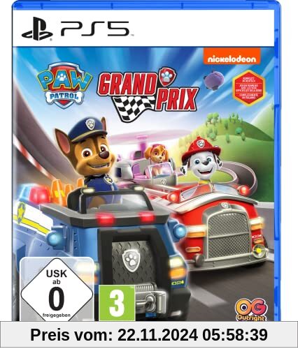 PAW Patrol: Grand Prix - [PlayStation 5] von Bandai Namco Entertainment Germany