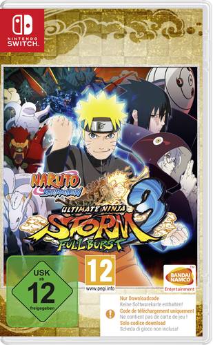 Switch Naruto Ultimate Ninja Storm 3 Full Burst (Code in a Box) Nintendo Switch USK: 12 von Bandai Namco