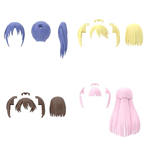 Bandai 30 ms – Option Hair Style Parts Vol.6 All 4 Types – Modellbausatz von BANDAI SPIRITS