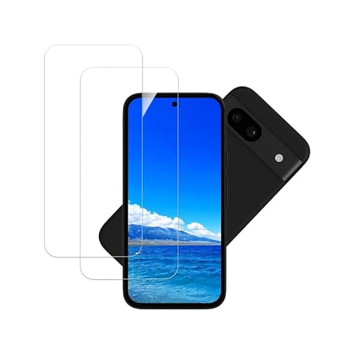 Banuyaw für Google Pixel 8a Panzerglas 9H Kratzfest Schutzfolie Pixel 8a Folie, Bläschenfrei Displayschutz Pixel 8a Schutzglas Ultra HD Google Pixel 8a 5G Glasfolie, 2 Stück von Banuyaw