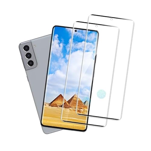 Banuyaw für Panzerglas Samsung Galaxy S21 Ultra PanzerSchutzGlas, 2 Stück Schutzfolie Samsung S21 HD Klar S21 Ultra Folie, 9H Härte Schutzglas S21 Ultra 5G Blasenfreie Glasfolie von Banuyaw