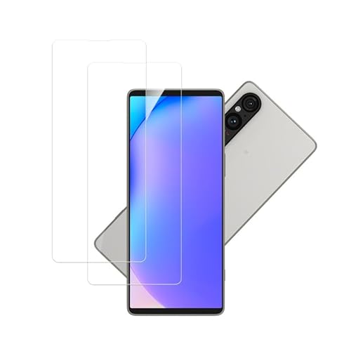 Banuyaw für Panzerglas Sony Xperia 1 V Panzer Schutz Glas, 2 Stück Schutzfolie Sony Xperia 1 V Ultra HD Sony Xperia 1 V Folie, 9H Härte Schutzglas Sony Xperia 1 V 5G Blasenfreie Glasfolie von Banuyaw