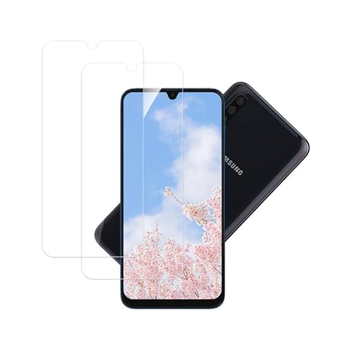 Banuyaw für Samsung Galaxy A50 Schutzfolie Samsung A50 Panzerglas, 2 Stück Blasenfrei Displayschutz für Galaxy A50 Folie, 9H Härte Samsung Galaxy A50 Panzer Schutz Glas Case-Friendly Schutzglas von Banuyaw