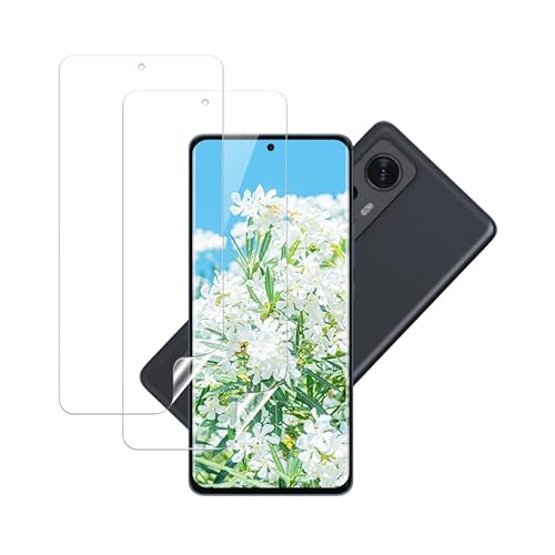 Banuyaw für Schutzfolie Xiaomi 12 Folie Xiaomi 12 Panzerfolie, für Blasenfrei Glasfolie Xiaomi 12 Displayschutzfolie, 2 Stück Soft TPU HD Schutzglas Xiaomi 12/12X/12S 5G von Banuyaw