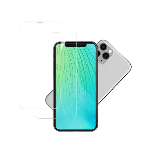 Banuyaw für iPhone 11 Pro Panzerglas, HD-Klar Schutzfolie iPhone 11 Pro Folie, für Kratzfest Hartglas iPhone 11 X Displayschutz Blasenfest iPhone 11 Pro/X/XS Handyfolie, 2 Stück von Banuyaw