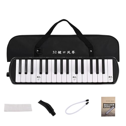 Tragbares 32 Tasten Piano Melodica Set mit Tragetasche Professionelles Spielen Keyboard Musikinstrumente Melodica Piano 32 Tasten Melodica Melodica Instrument für Kinder von BaoFufc