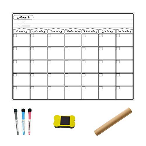 Whiteboard Monatsplaner, Kühlschrank-Kalender, löschbarer Magnet, flexibel, Nachricht, Kühlschrank, Newsletter, Whiteboard, Kalender, Whiteboard für Kühlschrank, Whiteboard von BaoFufc