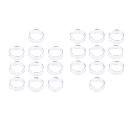 Baoblaze 10/Set Acrylständer Kristallkugel Glasmurmeln Steinsockel Medium, 2 * von Baoblaze