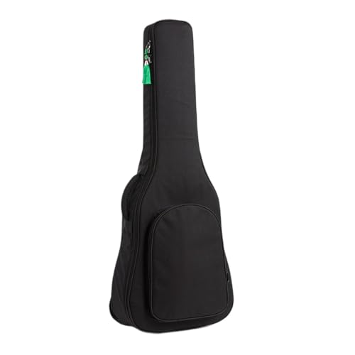 Baoblaze Gitarrentasche Tragetasche Dick gepolstert mit seitlichem Griff mit Aufbewahrungstasche Gig Bag Akustikgitarrenkoffer für Konzertgitarre, Schwarz, 39 40 Zoll von Baoblaze