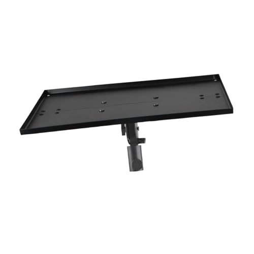 BaotyJie Projektorständer, Laptopständer, schwarz, verstellbarer Winkel, Lautsprecherständer, DJ-Rack-Ständer für die Bühne, das Büro, das Outdoor-Filmstudio, 22 Mm von BaotyJie