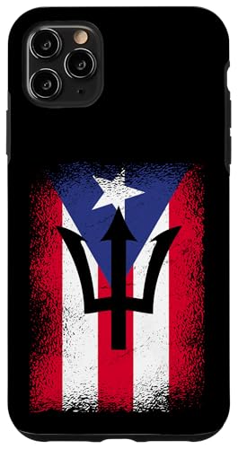 Hülle für iPhone 11 Pro Max Puerto Rico Barbados Flagge Puerto Rican Barbadian Pride von Barbados Flag Design Caribbean Island Bajan Pride