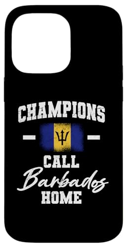 Hülle für iPhone 14 Pro Max Champions nennen Barbados ihr Zuhause — Barbadische Wurzeln von Barbados Flag Design Caribbean Island Bajan Pride