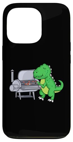 Hülle für iPhone 13 Pro Dinosaurier Grill-Liebhaber BBQ Herren Grill von Barbecue Gifts For Dinosaur Lovers