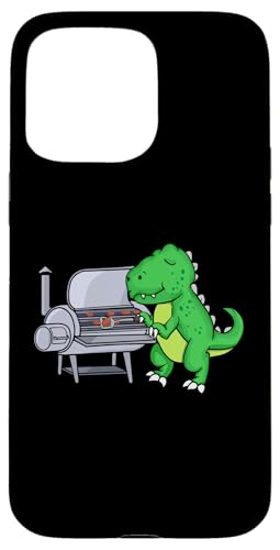 Hülle für iPhone 15 Pro Max Dinosaurier Grill-Liebhaber BBQ Herren Grill von Barbecue Gifts For Dinosaur Lovers