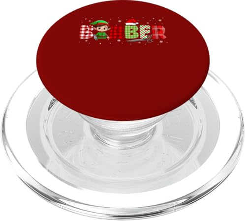 Barber Elf Job Weihnachtselfe buntes Kostüm Team PopSockets PopGrip für MagSafe von Barber Christmas Costume