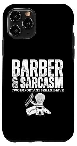 Hülle für iPhone 11 Pro Barbier und Sarkasmus Lustiger Barbier von Barber Hairdressers Artistry