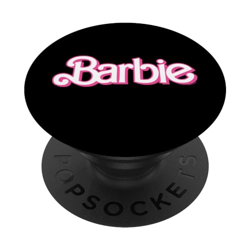 Barbie – Retro-Logo in Pink und Weiß PopSockets mit austauschbarem PopGrip von Barbie