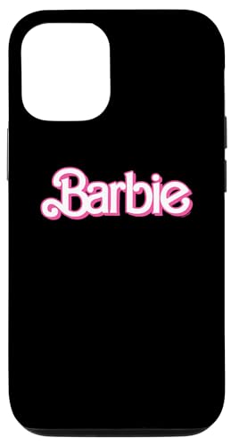 Hülle für iPhone 13 Barbie – Retro-Logo in Pink und Weiß von Barbie