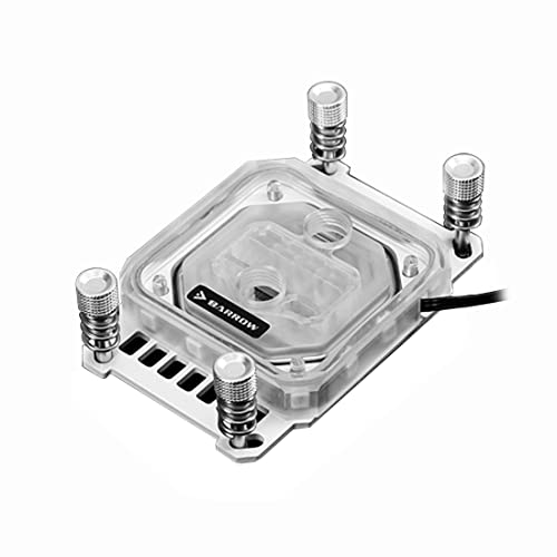 Barrow AMD AM4 Platform Special jetting Type Micro Waterway CPU Water Block - White von Barrow