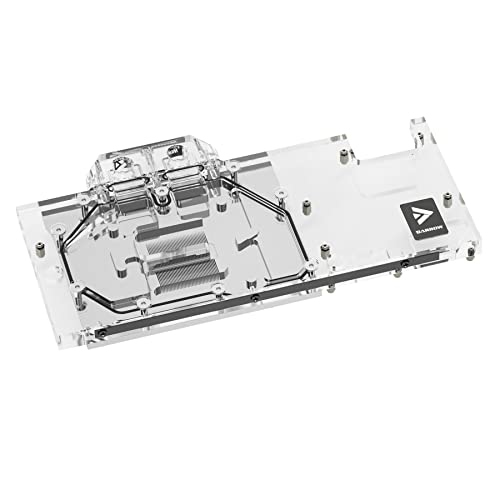 Barrow LRC2.0 Full Coverage GPU Water Block for AMD 6900XT Aurora RGB - Acryl von Barrow