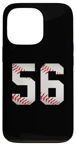 Hülle für iPhone 13 Pro Nummer 56 Rückseite – Baseball-Lieblingsspieler nummeriert von Baseball Back Numbers Birthday Apparel Gifts