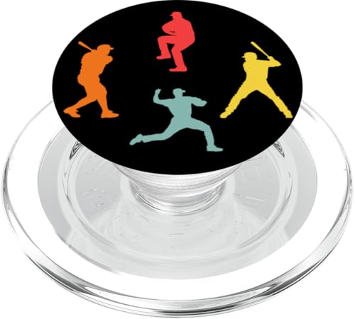 Baseballspieler Evolution Baseball PopSockets PopGrip für MagSafe von Baseballer Baseballspieler