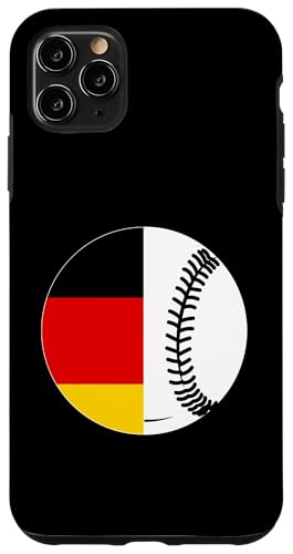 Hülle für iPhone 11 Pro Max Baseballspieler Deutsche Flagge Baseball von Baseballer Baseballspieler