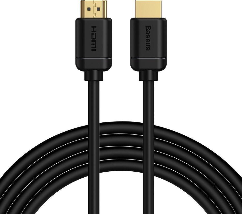 Baseus 2x HDMI 2.0 4K 60Hz Kabel 3D HDR 18Gbps 3m - Juodas (CAKGQ-C01) von Baseus