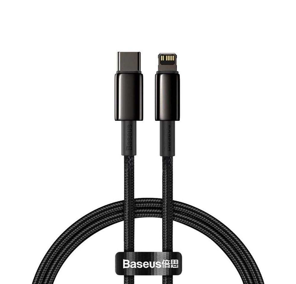 Baseus Datenkabel kompatibel mit USB-C und iPhone PD-Kabel 20 W 1 m Smartphone-Kabel, (100 cm) von Baseus