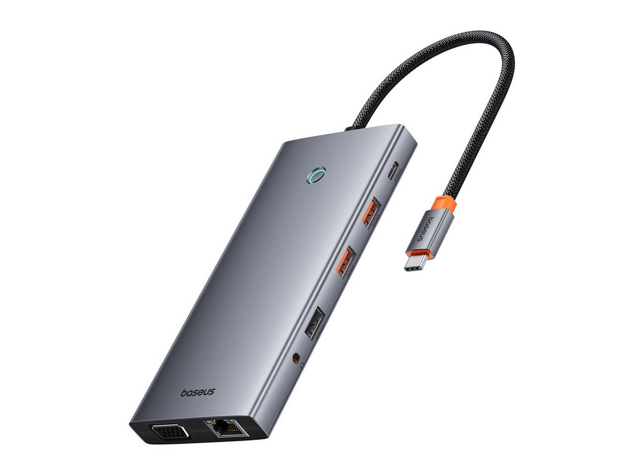 Baseus HUB Baseus PortalJoy Series 13in1 USB-C – 2x HDMI / DP / VGA usw. USB-Adapter von Baseus