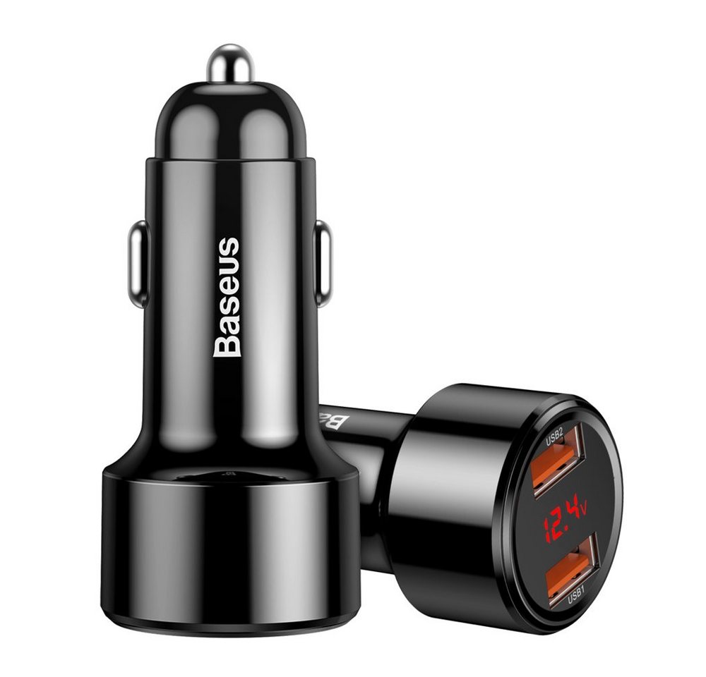 Baseus Magic Series Dual QC - Quick Charge 3.0 2x USB 45W 6A Autoladegerät Auto-Adapter von Baseus