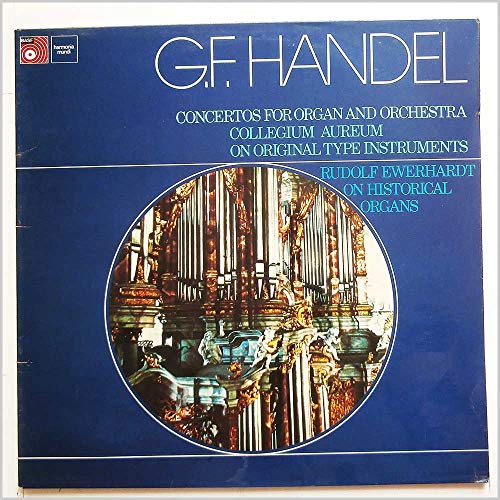 G.F. Handel: Concertos For Organ and Orchestra [LP] von Basf
