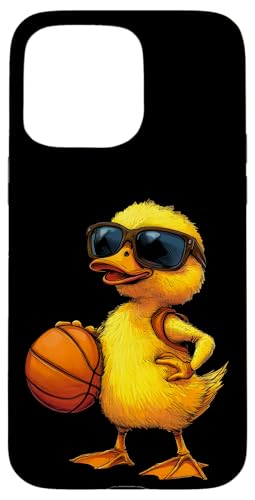 Basketballer Ente Hülle für iPhone 15 Pro Max von Basketball Animals