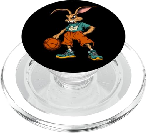 Hasen Basketballer / Basketball Hase PopSockets PopGrip für MagSafe von Basketball Animals