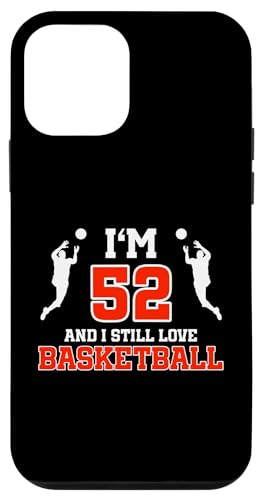 Hülle für iPhone 12 mini 52. Geburtstag 52 Jahre alter Basketballspieler Geburtstag von Basketball Birthday Designs for Basketball Players