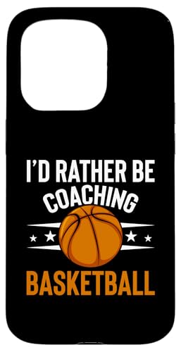 Hülle für iPhone 15 Pro Basketballtrainer Papa von Basketball Coach Gift Idea from Team