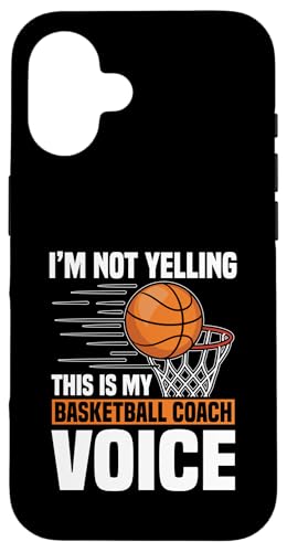 Hülle für iPhone 16 Basketballtrainer Papa von Basketball Coach Gift Idea from Team